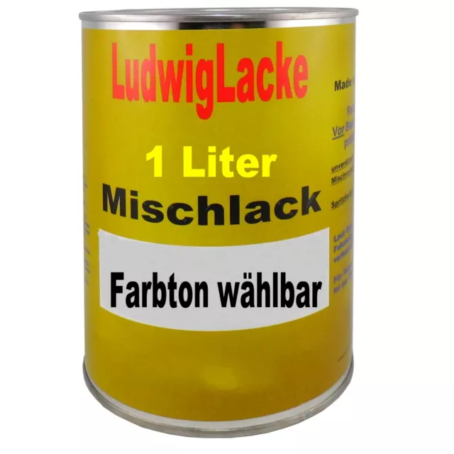 1 Liter Basislack Metallic oder Pearl Autolack Ihren Farbton wählen spritzfertig