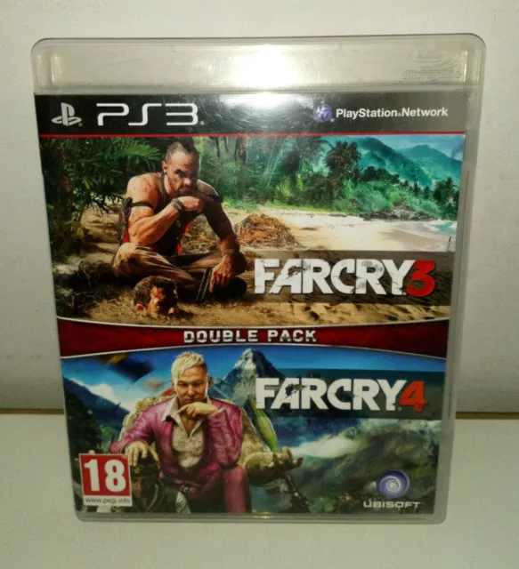 Farcry Double Pack PS3  🇫🇷 tbé . disque sans éraflure