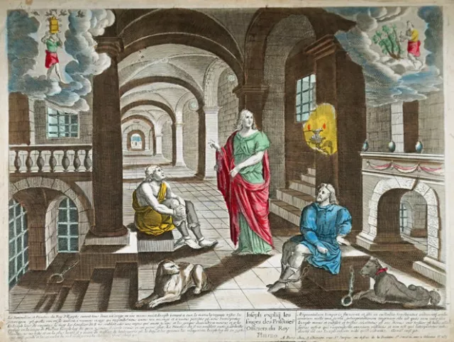 Guckkastenblatt, colorierter Stich, ca. 1770, Ägypten, AGK-09