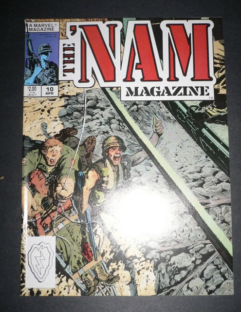 The Nam Magazine Vol.1 #10 Tom DeFalco Don Daley Marvel Comics Apr 1989 NM