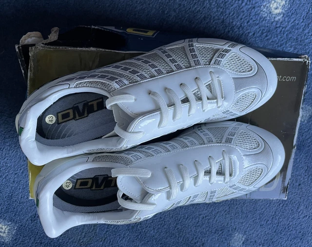 DMT Dragon White Silver Podium Shoes