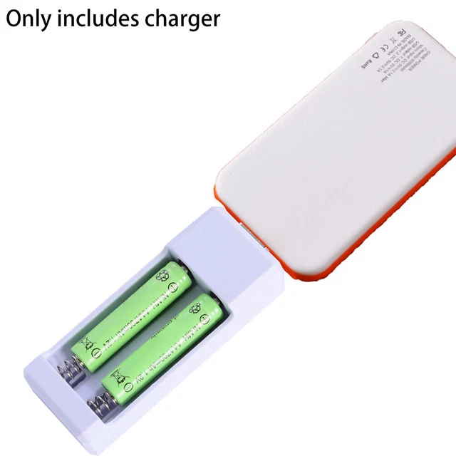 For AA AAA B Port Camera Slots Battery Charger Fast Smart Portable