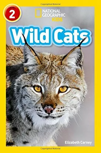 Wild Cats (National Geographic Readers), Carney, 9780008266585 Free Shipping.+