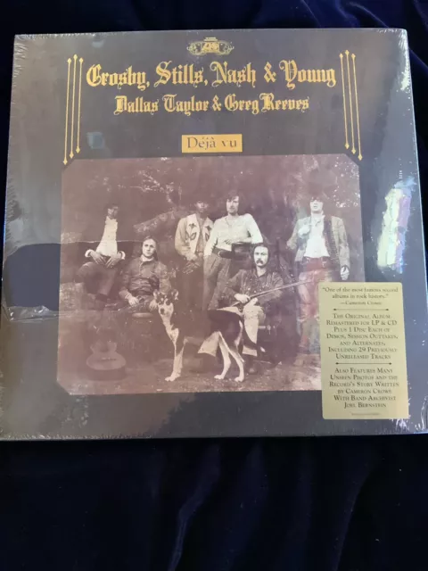 Crosby, Stills, Nash & Young Deja Vu 50th Anniversary Deluxe Edition - 1 LP/4 CD