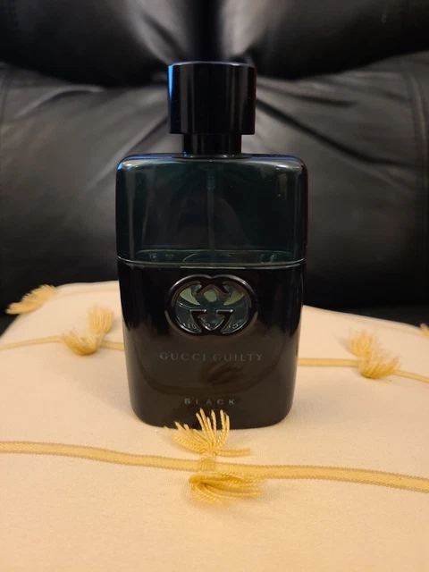 Gucci Guilty Black 50ml Perfume Bottle (empty)