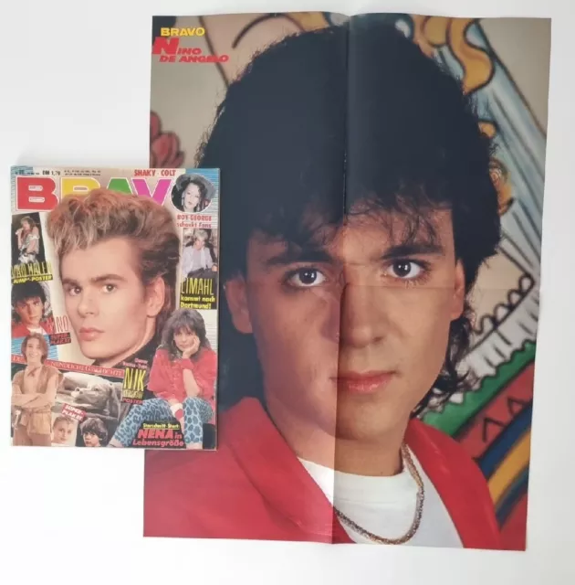 Bravo 20 vom 10.5.1984 Nik Kershaw ~ Komplett mit Nino Superposter (D1086)