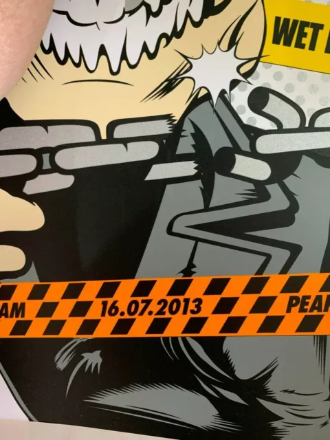 Pearl Jam Tour Poster London On July 16, 2013 DFace