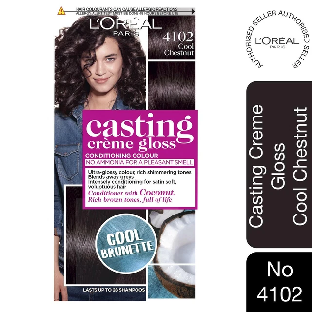 L'OREAL PARIS CASTING Creme Gloss SemiPermanent Hair Dye 4102 Cool