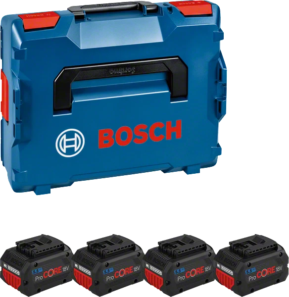 Starterset: Bosch ProCORE 18V / 1600A016GB accu lader (18 V, 4.0 Ah, origineel) Bosch