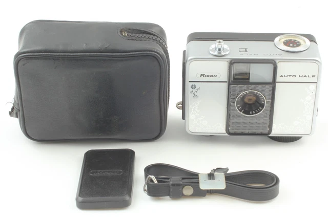 [ MINT in Case "flower" ] Ricoh Auto Half Frame E film 35mm Camera From Japan