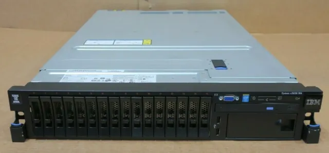 IBM System x3650 M4 7915-32G 2x 4C E5-2643 32GB Ram 8x 2.5" Bay 2U Rack Server