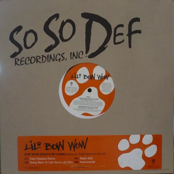 Lil' Bow Wow - Bow Wow (That's My Name) (12", Promo) 3