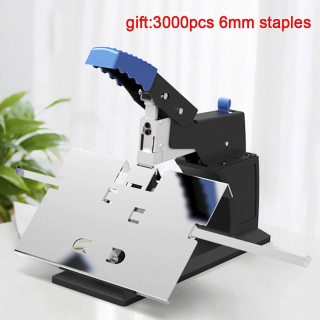 Manual Desktop Saddle Stitcher Saddle Stitching Stapler Binding Machine Office
