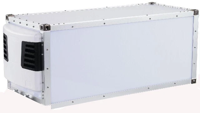 Reefer Racks Container Tractor 20 FOOT REEFER Container - Tamiya 1:14 RC Semi Trailers Tractor Trucks ...