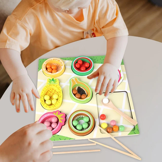 GIOCO ABILITÀ PINOCCHIO IN LEGNO GIOCATTOLO GIOCO INCASTRO PIRAMIDE PER BAMBINI