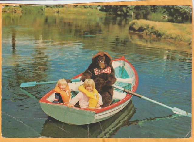 Hudsons Biscuits Cookie Bear Birthday Card New Zealand Cadbury Postcard