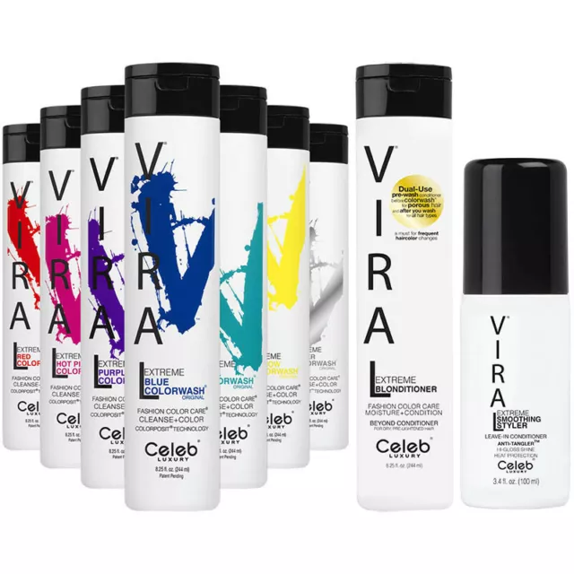 Celeb Luxury Virale Colorwash Coloré Shampooing 244ml Choisissez Votre Teintes