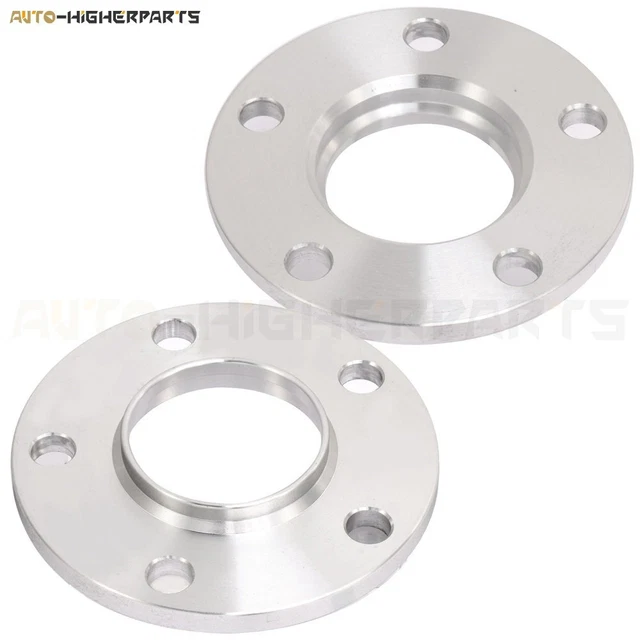 2Pcs 10mm 5x120 12x1.5 Hubcentric Wheel Spacers 72.6mm fits BMW 128i 08-13