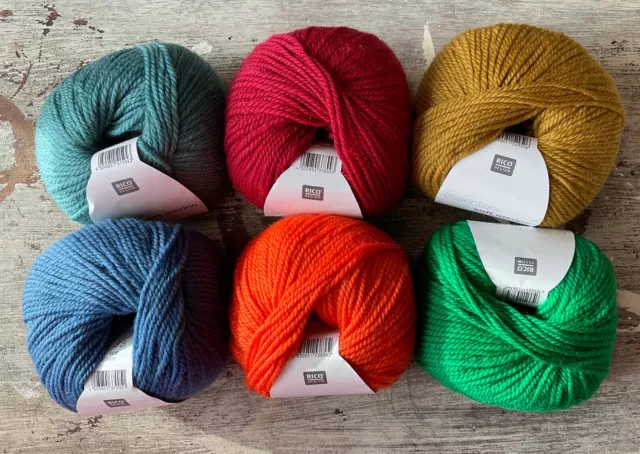 PATONS MERINO EXTRAFINE ARAN YARN Medium Grey Heather Pack of 6x