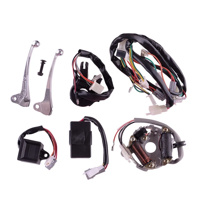 WIRING HARNESS IGNITION Switch CDI Unit Stator Fit for Yamaha