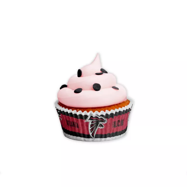 Atlanta Falcons Muffin Förmchen 50 Stck. NFL Football Cupcake Cookie