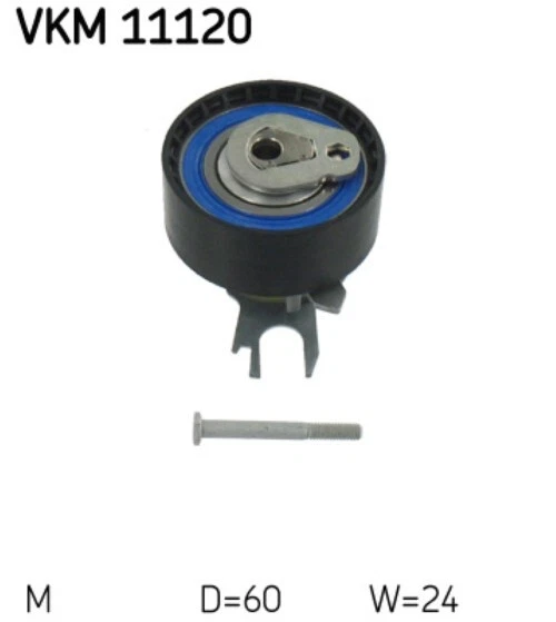 VKM 11120 - GALET DISTRIBUTION VL pour AUDI, SEAT, SKODA, VW, VW (SVW)