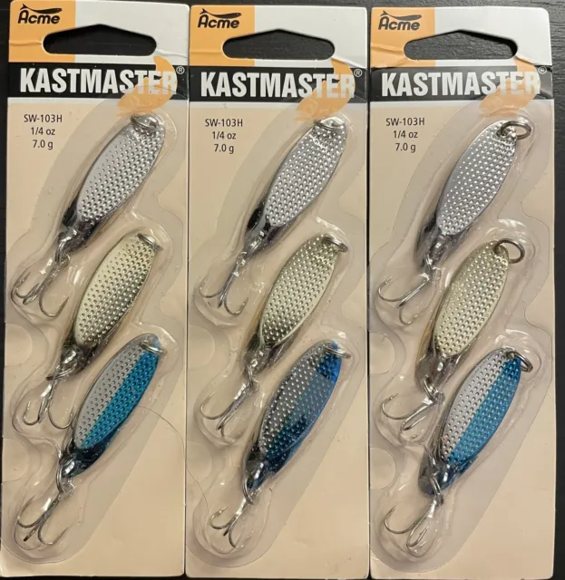 Buy Ice Lures Acme SW105/GGPT Kastmaster Tigerglow Gld GLW