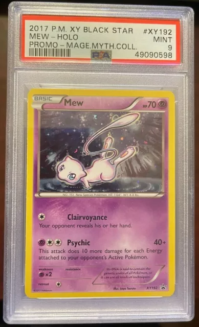 Pokemon Card - Black Star Promo #9 - MEW (Holo-foil)