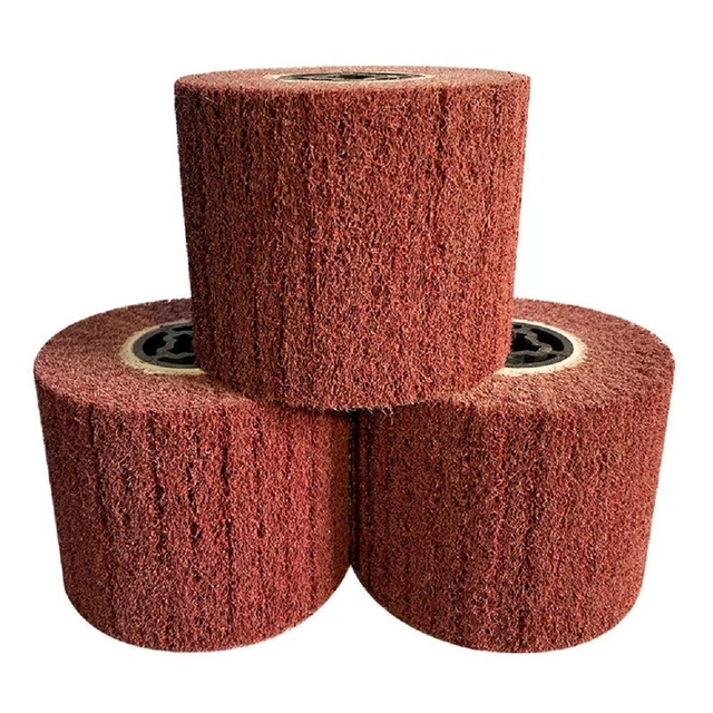 Iron Aluminum Polishing Drawing Wheel Removal Scratch Cross Hole Drawing