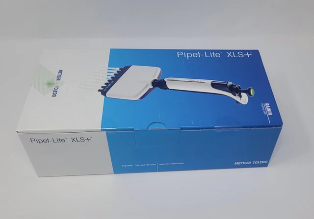 Rainin L12-20XLS+ Pipet-Lite XLS Multi Pipette 2-20uL 12 Channel Mettler Toledo