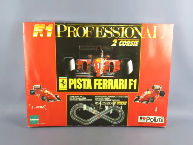 Circuit routier tonka polistil f1 professionnel ferrari et benetton