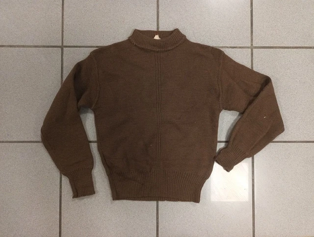 Pull Homme Jaune Légion Étrangère 4ème RE - Taille M - Occasion Bon état Vintage France