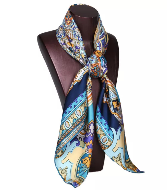 Grace Scarves 100% Silk Scarf, Large, Twill 2