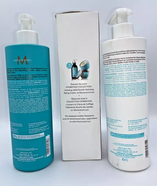 Moroccanoil Set Shampoo e Balsamo Idratante - 2x500ml C59 3