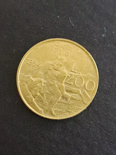 San Marino 200 Lire 1994