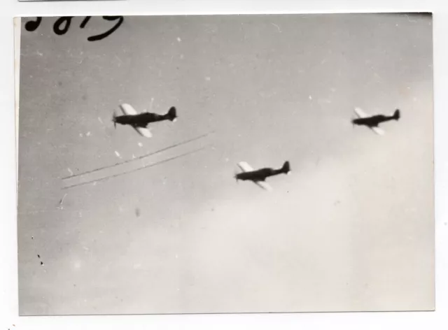 1942/45 Stormo Macchi 202-Foto D'archivio Aeronautica Militare Italiana 12,7X18