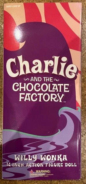 Charlie and the Chocolate Factory Willy Wonka Action Figure Rare Item