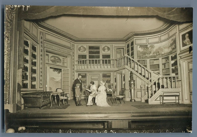 France, Théâtre. Mr. Dulhose, Le Petit Lulu, Mlle. Y. De May et Mme. M. Laure  V