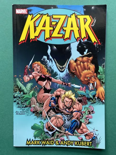 Ka-Zar by Waid & Kubert: Vol 1 TPB VF (Marvel 2010) First Print Graphic Novel