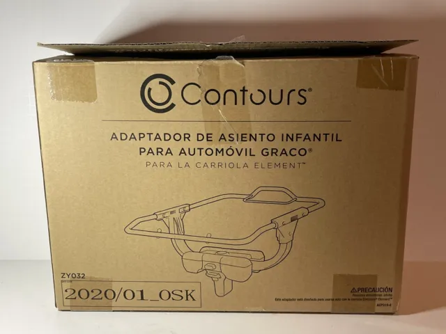 Contours Graco Infant Car Seat Adapter for Element Strollers ZY032