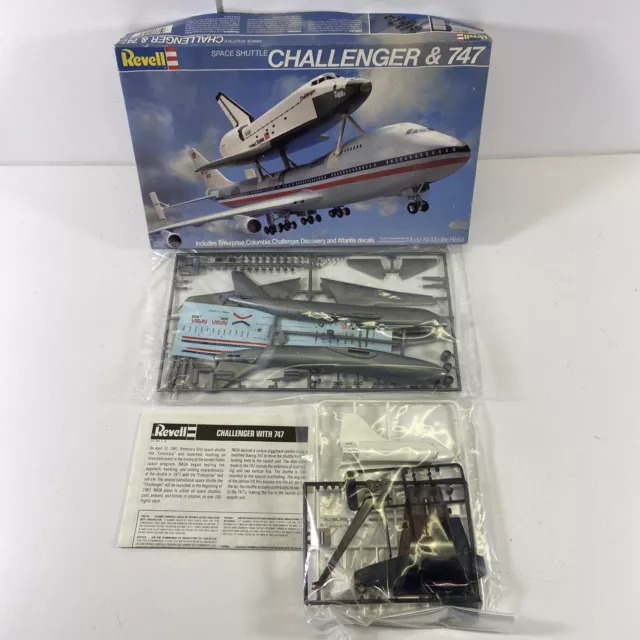 Space Shuttle Challenger & 747 Revell 1/288 Complete & Unstarted Model Kit