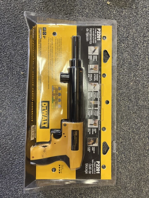 Dewalt P2201 Single Shot Powder Actuated Fastening Tool, DDF211022P - New