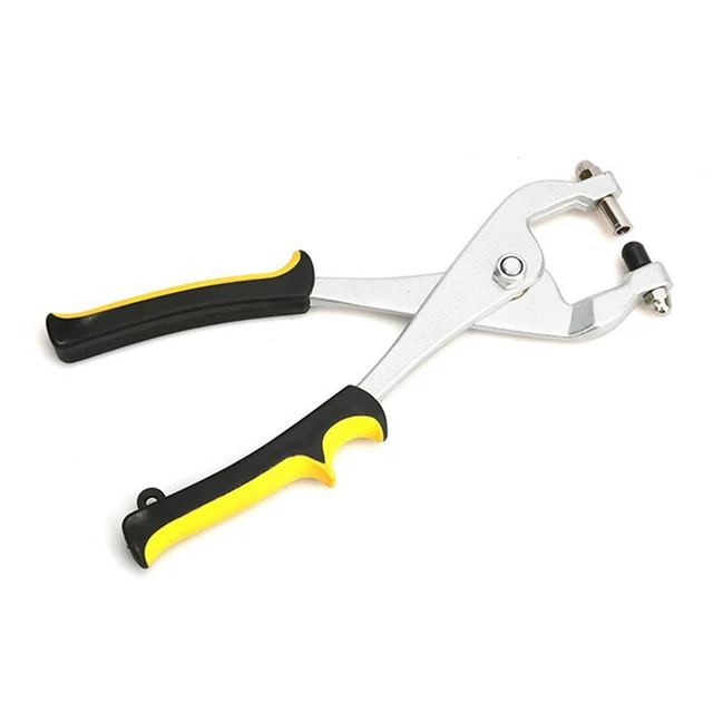 Pinza per occhielli/perforatrice per cintura in 6 misure, perforatrice
