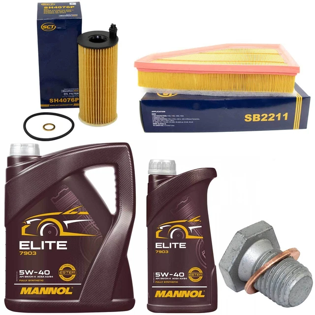 Kit Filtre à Huile Et Bouchon De Vidange Pour Honda PCX125 2010-2019 - Compatible PCX 125 WW/A