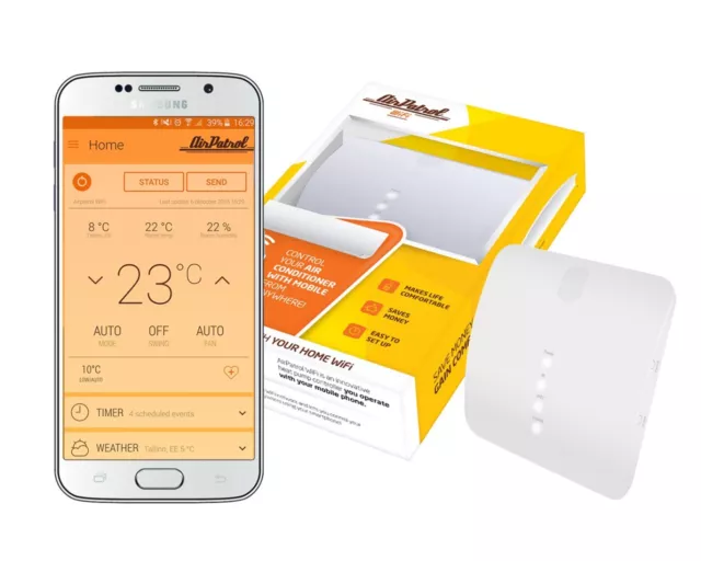 AirPatrol WiFi controller smartphone climatizzatore e pompa di calore con APP