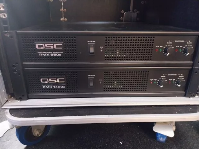 Qsc Rmx 850w Amplifier