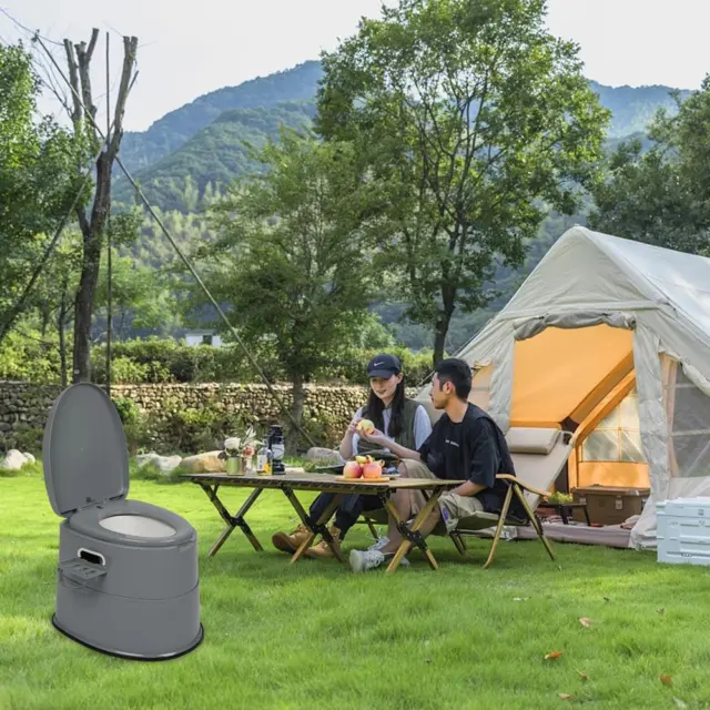 5L Portable Toilet - Porta Potty Loo - Camping Caravan Fishing Festival Picnic