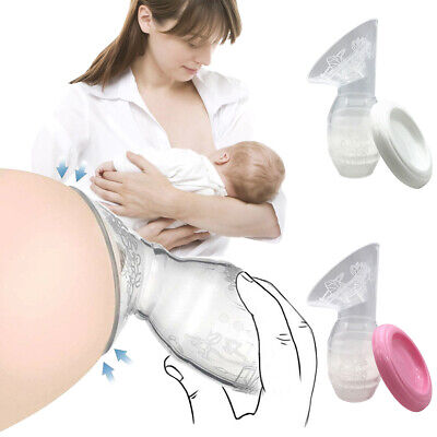 Extractor de leche manual de silicona para bebé lactancia materna bote de succión mamá