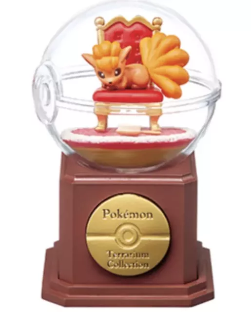 Pokemon Vulpix Figur, Terrarium Collection 10, Re-Ment BOX (CANDY TOY),Original