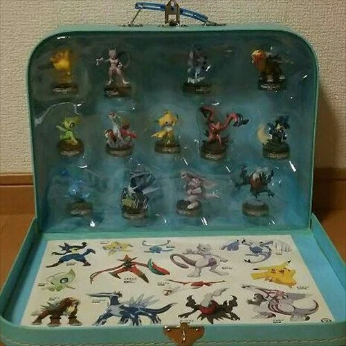 USED POKEMON PIKACHU Movie 10th Anniversary KAIYODO Bottle cap Figure